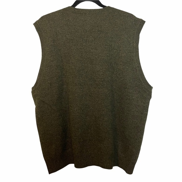 Club Room By Charter Club 100% Lambswool Vest Sz.L - Picture 2 of 7